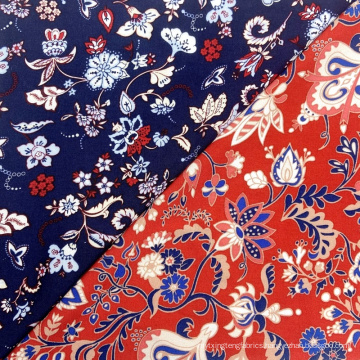 100% Rayon Woven 60s Viscose Digital Printed Fabric